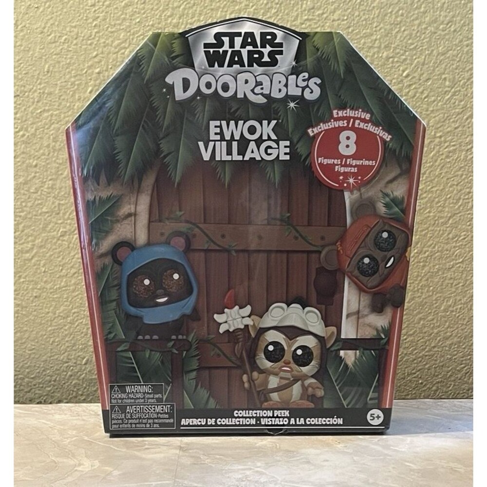 Disney Doorables Star Wars Ewok Village Collection Peek Exclusive 8 Figures